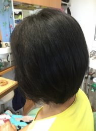 カラーリング　カット　ヘアエステ　60代