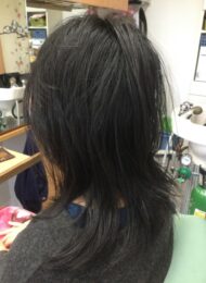 カット　炭酸泉スパ　ヘアエステ　40代