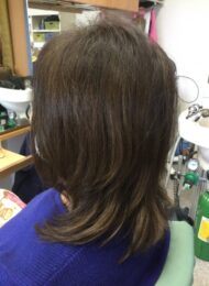 カラーリング　カット　集中育毛ケア　ヘアエステ　60代