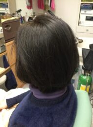 カラーリング　カット　ヘアエステ　60代