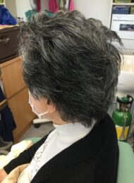 パーマ　カット　集中育毛ケア　ヘアエステ　80代