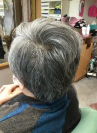 カット　炭酸泉スパ　ヘアエステ　80代