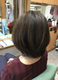 カラーリング　カット　集中育毛ケア　ヘアエステ　60代