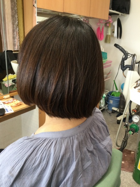 カラーリング　カット　ヘアエステ　４０代