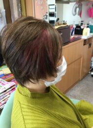 カラーリング　カット　集中育毛ケア　ヘアエステ　40代