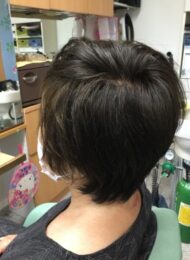 カラーリング　カット　炭酸泉スパ　ヘアエステ　70代