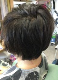 カラーリング　カット　炭酸泉スパ　ヘアエステ　60代