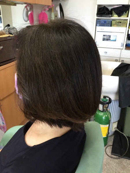 カラーリング　カット　ヘアエステ　集中育毛ケア　60代