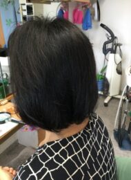 カラーリング　カット　炭酸泉スパ　ヘアエステ　60代