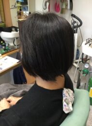 カラーリング　カット　炭酸泉スパ　ヘアエステ　60代