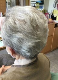 パーマ　カット　ヘアエステ　90代