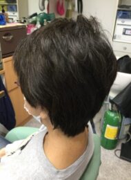 カラーリング　カット　炭酸泉スパ　ヘアエステ　50代