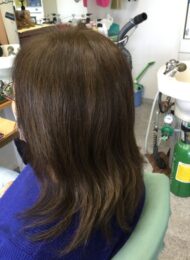 カラーリング　カット　集中育毛ケア　ヘアエステ　60代