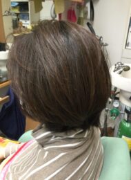 カット　集中育毛ケア　ヘアエステ　50代