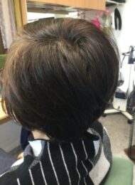 カラーリング　カット　ヘアエステ　炭酸泉スパ　60代