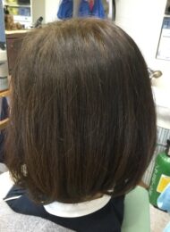 カラーリング　集中育毛ケア　ヘアエステ　　60代