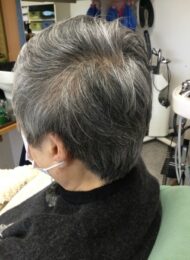 カット　炭酸泉スパ　ヘアエステ　80代