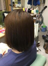 カラーリング　カット　集中育毛ケア　ヘアエステ　60代