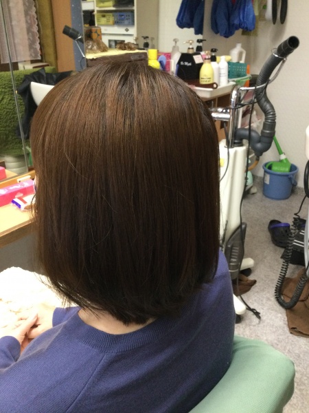 カラーリング　カット　集中育毛ケア　ヘアエステ　60代