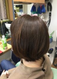 カラーリング　カット　集中育毛ケア　ヘアエステ　40代