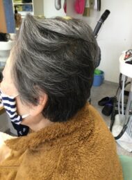 カット　集中育毛ケア　ヘアエステ　80代