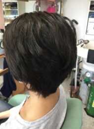 カラーリング　カット　炭酸泉スパ　ヘアエステ　50代