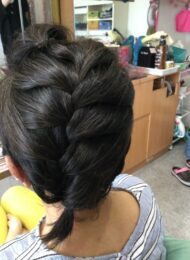 カラーリング　カット　集中育毛ケア　ヘアエステ　60代