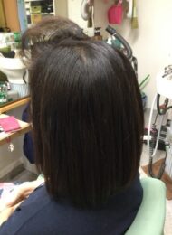 カラーリング　カット　集中育毛ケア　ヘアエステ　60代