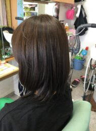 カラーリング　カット　集中育毛ケア　ヘアエステ　40代