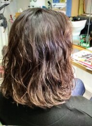 ニュアンスパーマ　ヘアエステ　50代