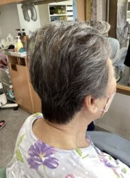 カット　集中育毛ケア　ヘアエステ　80代