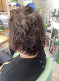 ニュアンスパーマ　ヘアエステ　炭酸泉スパ　50代