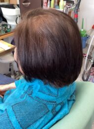 カラーリング　カット　集中育毛ケア　ヘアエステ　70代