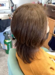 カラーリング　カット　集中育毛ケア　ヘアエステ　60代