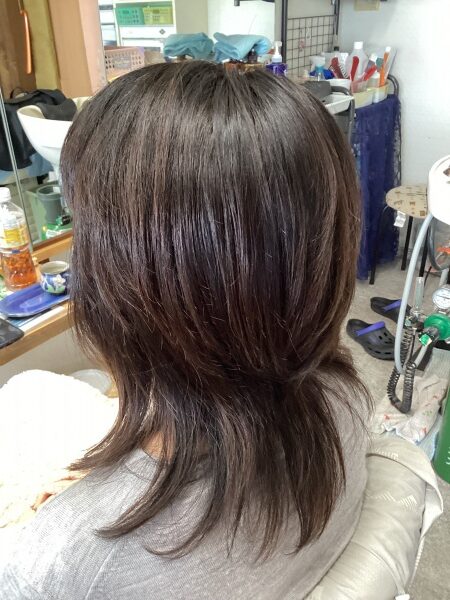 カラーリング　カット　ヘアエステ　40代