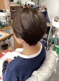 カラーリング　カット　50代