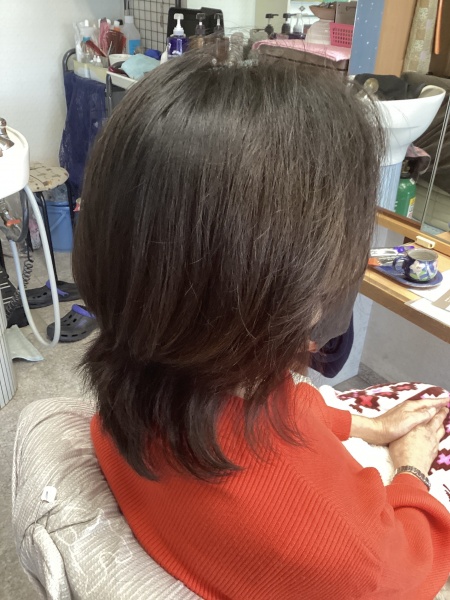 カラーリング　ヘアエステ　60代