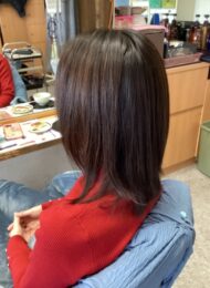 カラーリング　カット　ヘアエステ　集中育毛ケア　40代