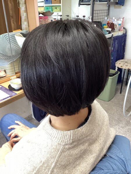 カラーリング　カット　ヘアエステ　50代