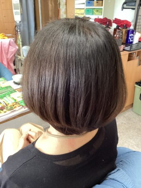 カラーリング　カット　ヘアエステ　集中育毛ケア　　　60代