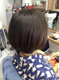 カラーリング　カット　ヘアエステ　炭酸泉ヘッドスパ　60代