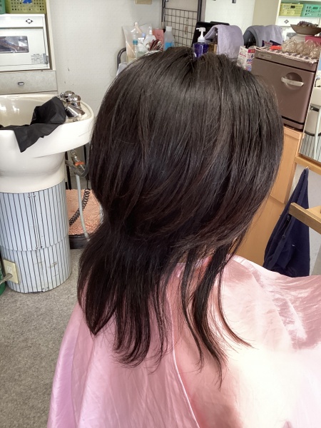 カラーリング　カット　ヘアエステ　50代