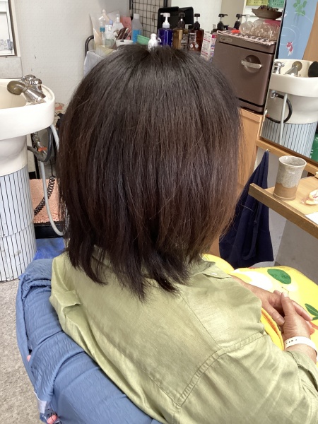 カラーリング　カット　ヘアエステ　集中育毛ケア　50代