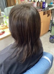 カット　カラーリング　集中育毛ケア　ヘアエステ　70代