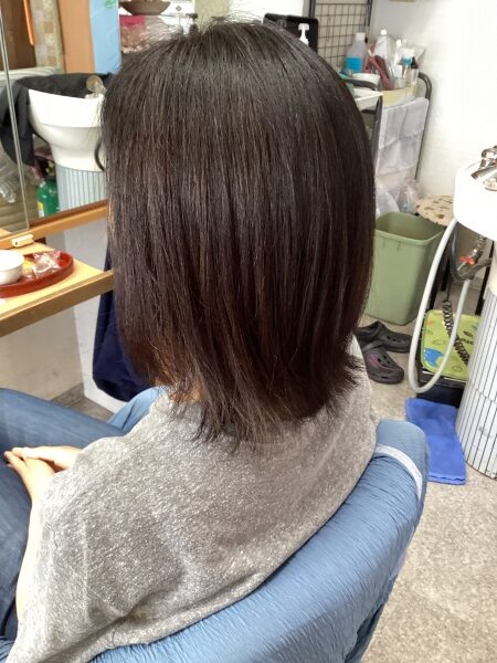 カット　炭酸泉ヘッドスパ　ヘアエステ　50代