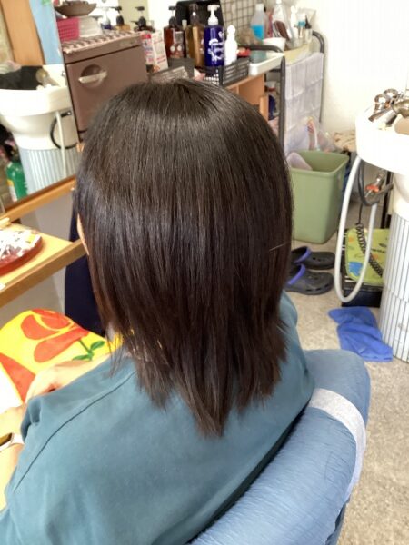 カラーリング　カット　集中育毛ケア　ヘアエステ　50代