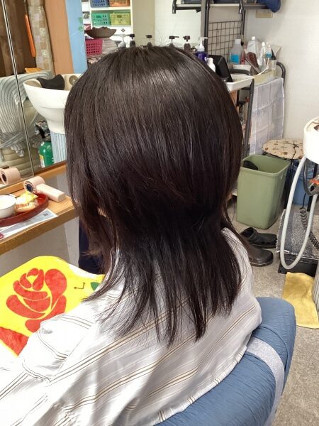 カラーリング　カット　ヘアエステ　50代